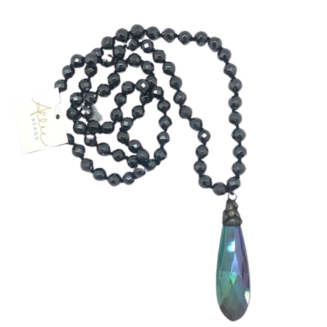 HEMATITE + SOLDERED CRYSTAL