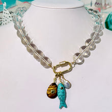 TURQUOISE FISH (MULTI CHARM)