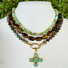 GEMSTONE CROSS - ASSORTED COLORS
