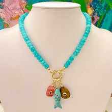 AQUA BEADED + FISH - ASSORTED STYLES