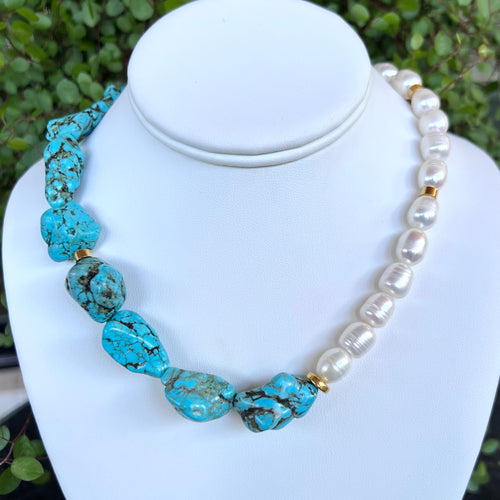 TURQUOISE + PEARLS