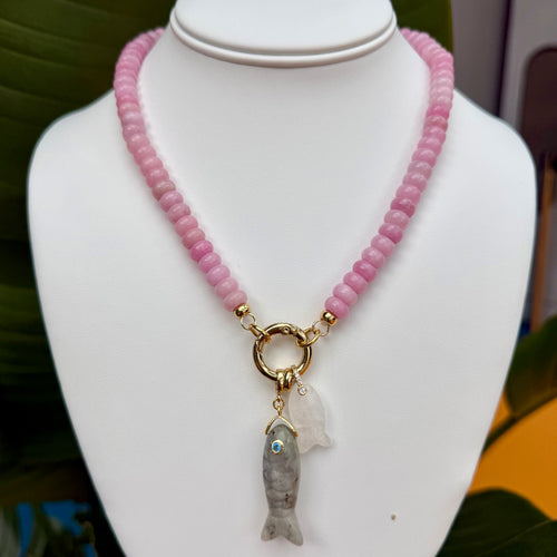 PINK + MULTI FISH