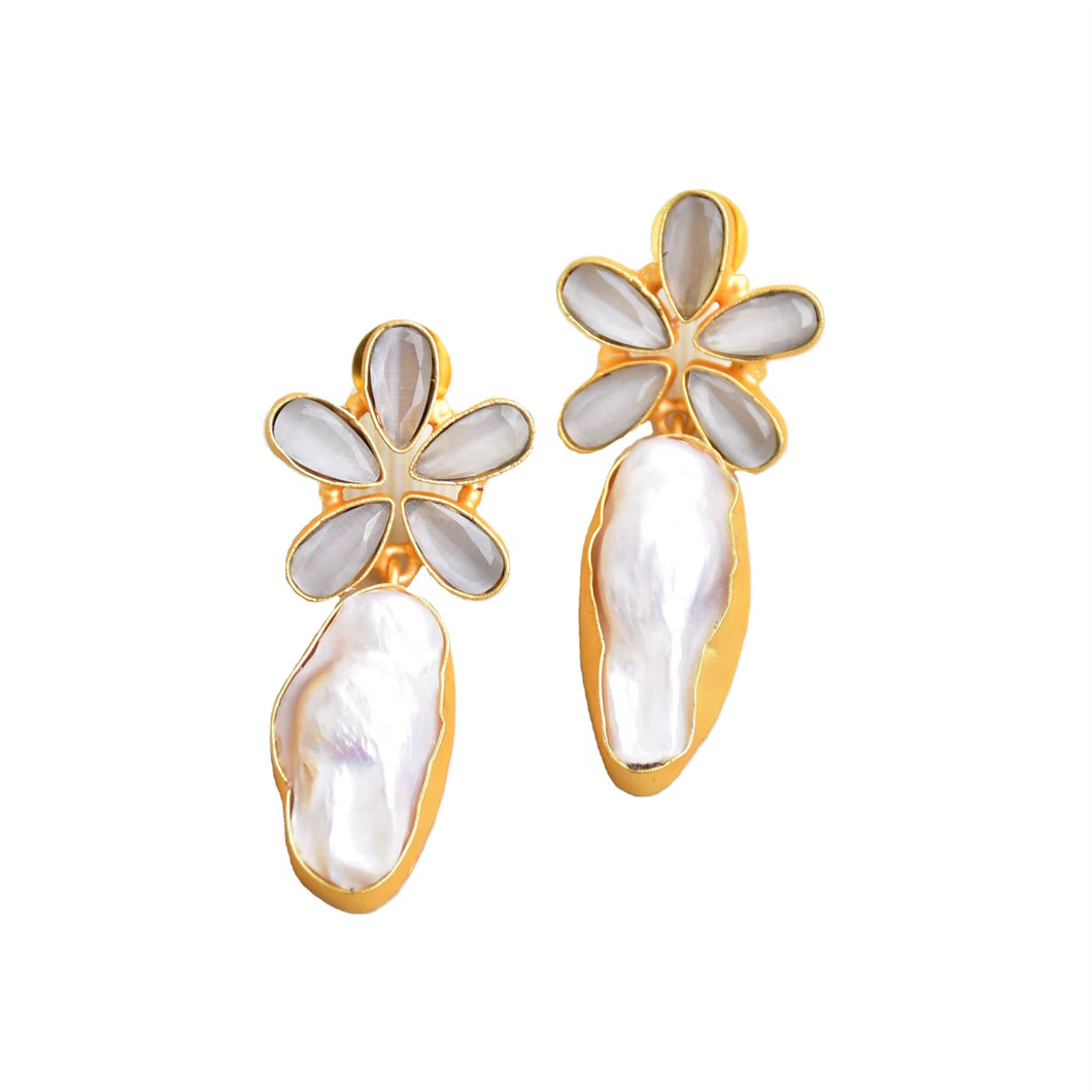 BETH GEMSTONE EARRINGS