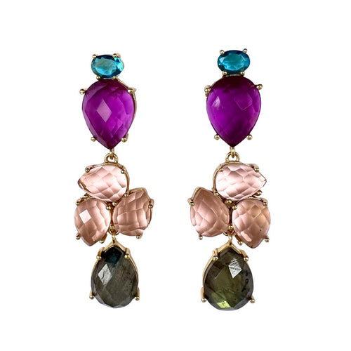 JANE GEMSTONE EARRINGS