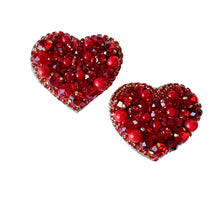 RED HEART STUDS