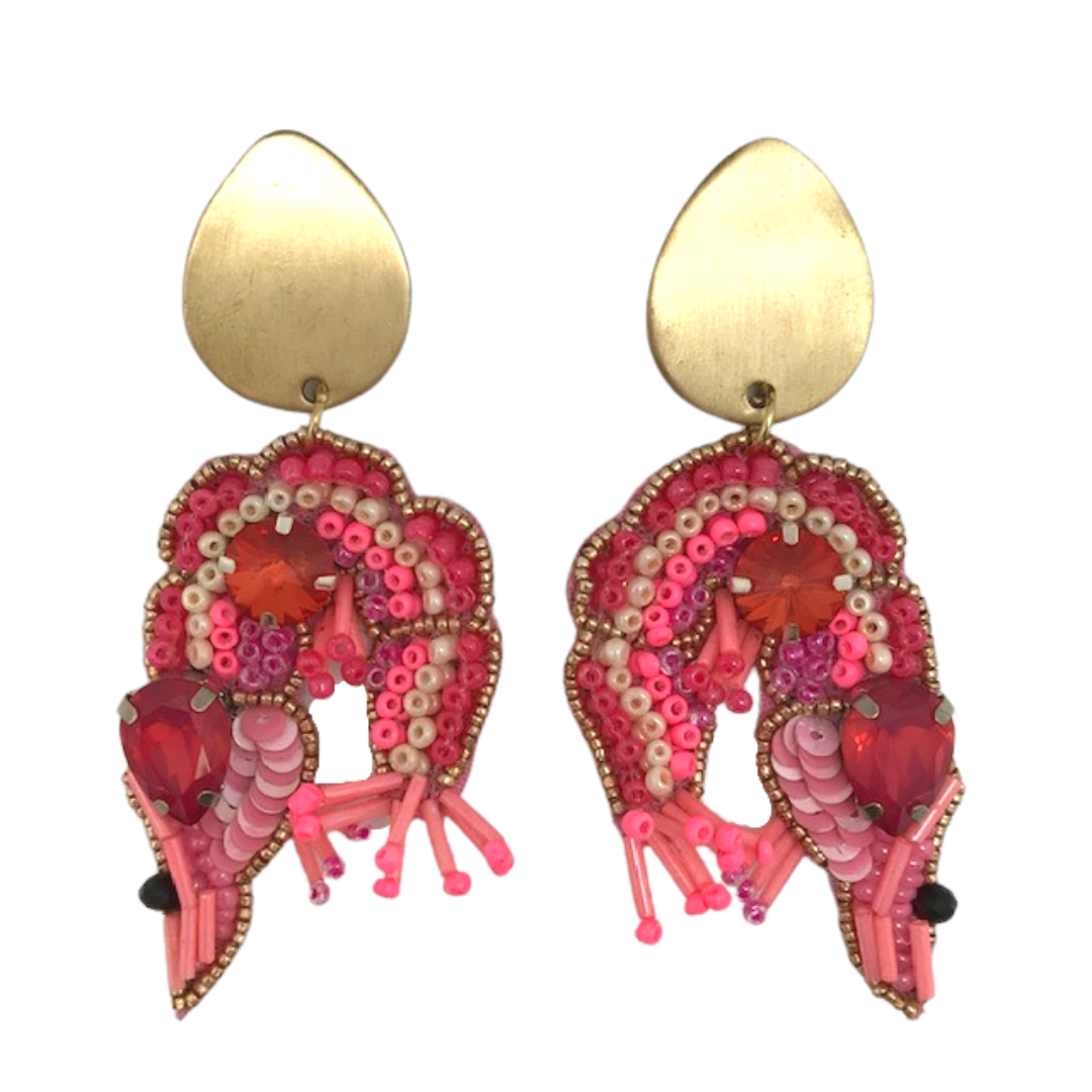 ☆未使用☆Shrimps Elise ceramic-drop earrings image_2390c36d-ed20-4714-9300-