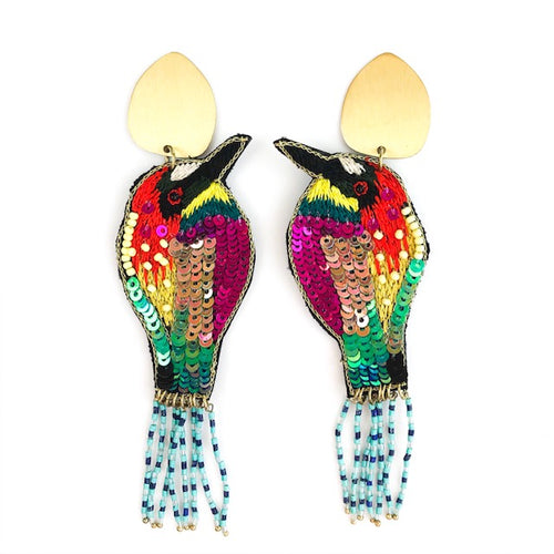 MULTI SEQUIN BIRDS